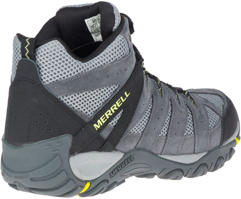 Merrell Boots Grey - Accentor 2 Mid Ventilator - Mens 21SFZCGEL